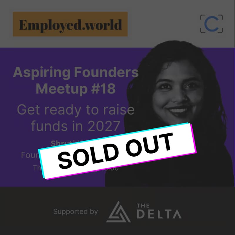 Cover Image for Aspiring Founders Meetup #18: Get Ready to Raise in 2027