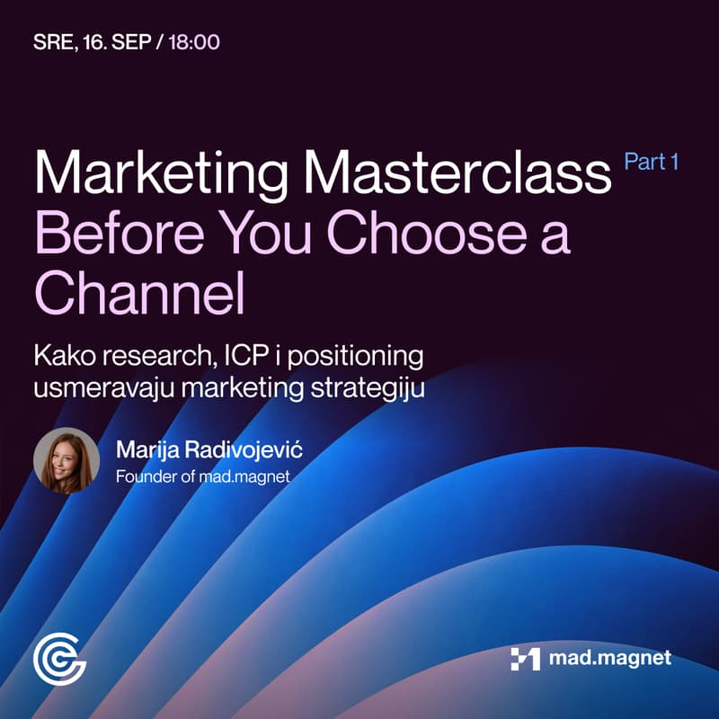 Cover Image for Marketing Masterclass Part 1: Before You Choose a Channel