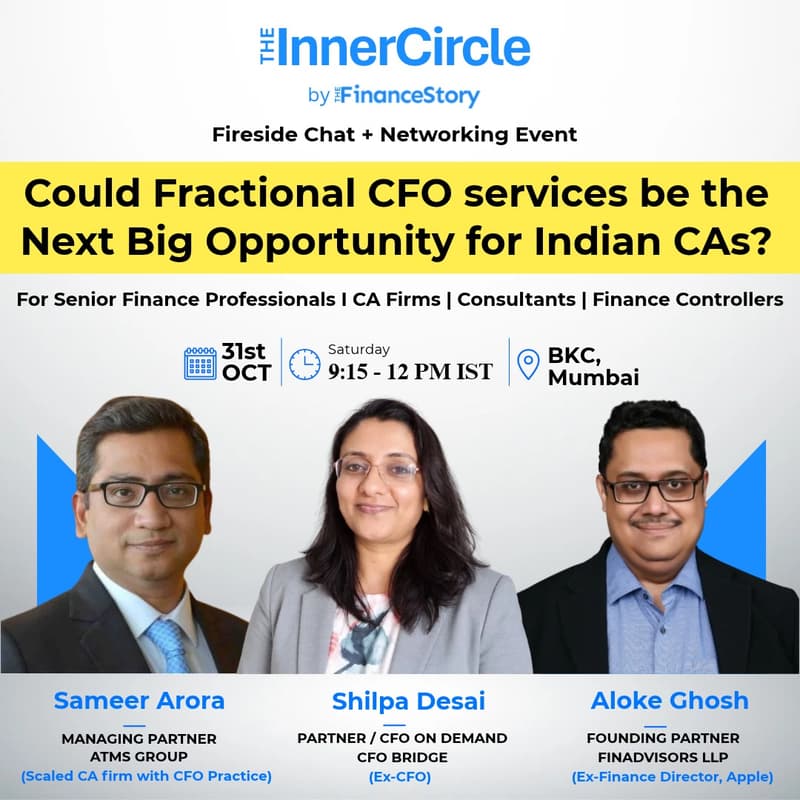 Cover Image for Private Roundtable & Networking I Discussing the Fractional CFO Opportunity & How to build a thriving Practice
