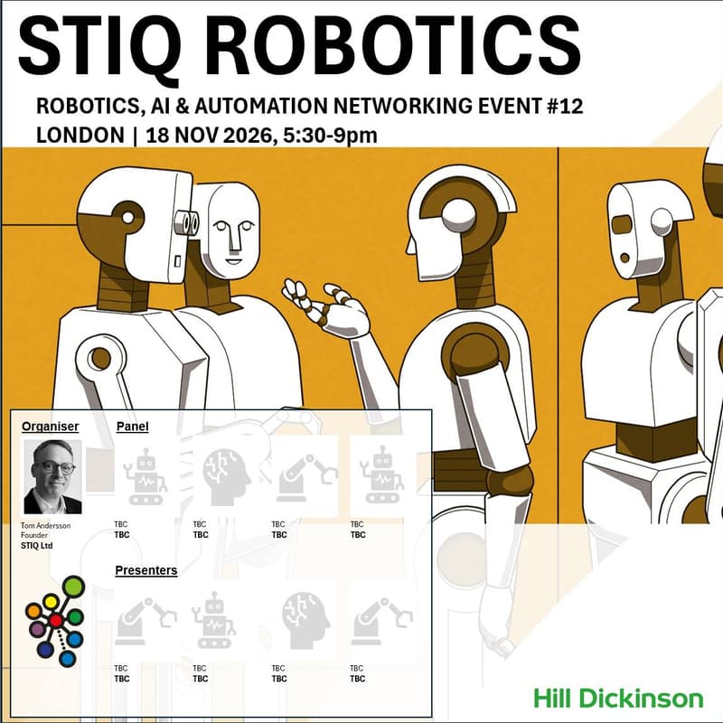 Cover Image for STIQ ROBOTICS evening networking event (#12)