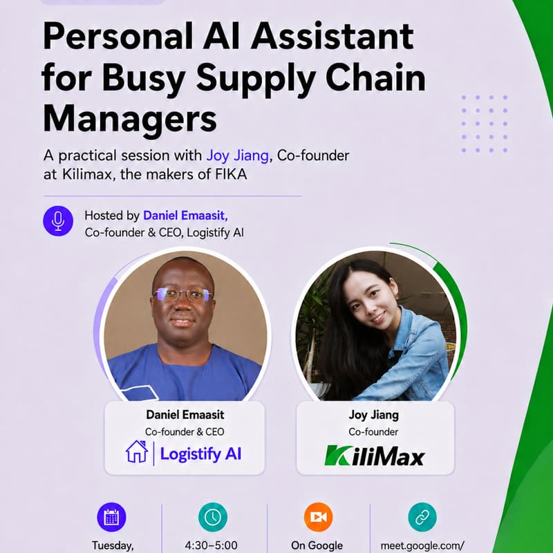 Cover Image for Personal AI Assistant for Busy Supply Chain Managers