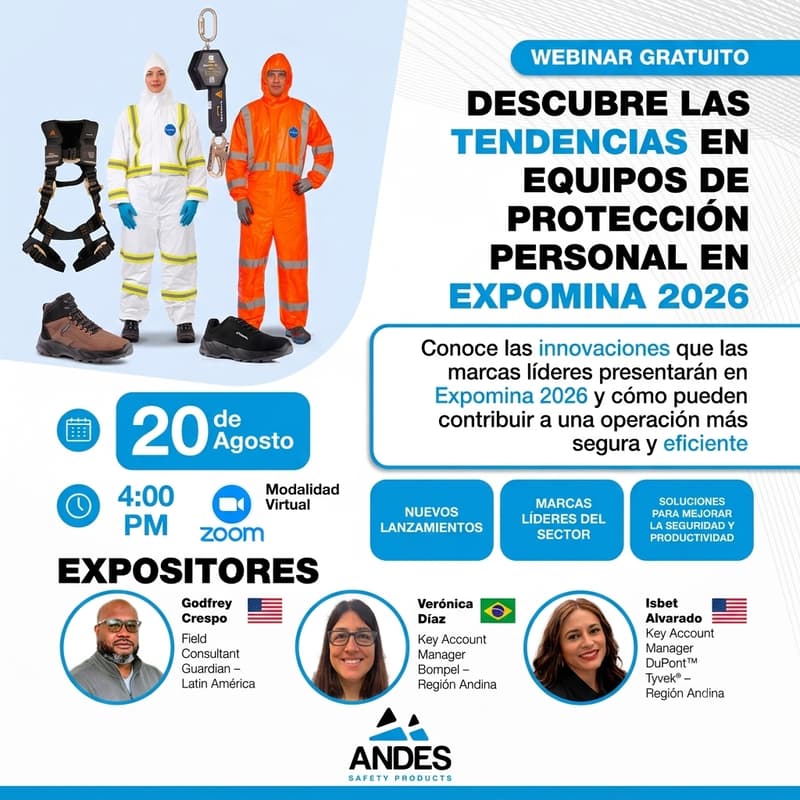 Cover Image for Descubre las tendencias en Equipos de Protección Personal en Expomina 2026 (c)
