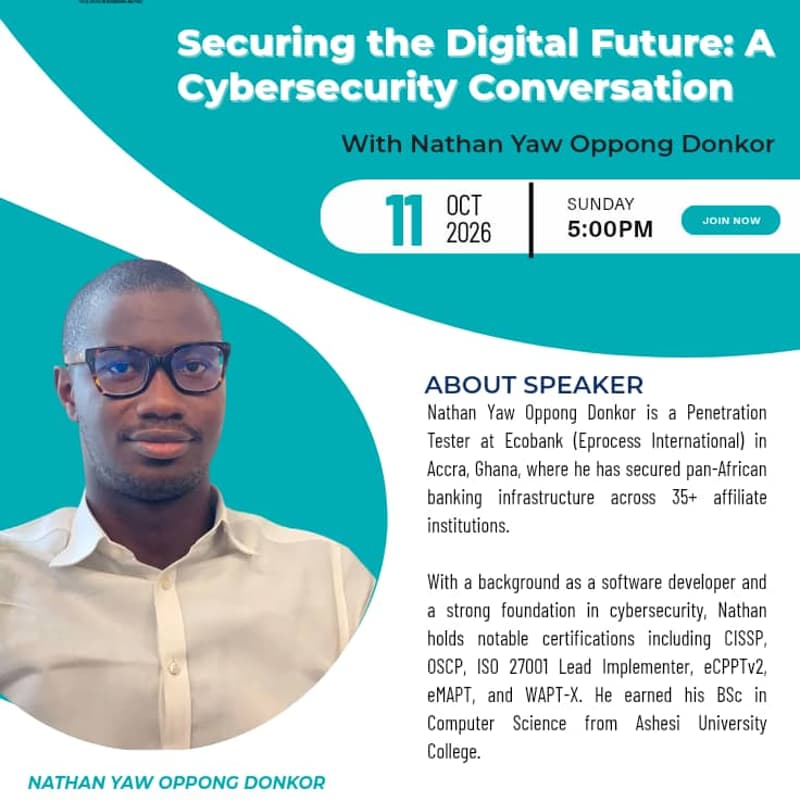 Cover Image for Securing the Digital Future: A Cybersecurity Conversation