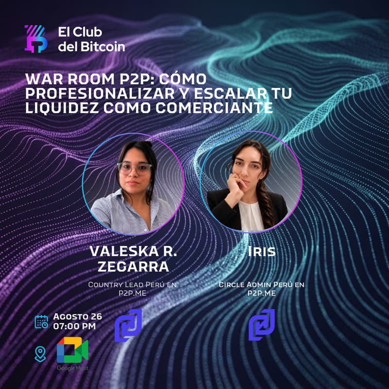 Cover Image for WAR ROOM P2P: Cómo profesionalizar y escalar tu liquidez como comerciante 📊💼