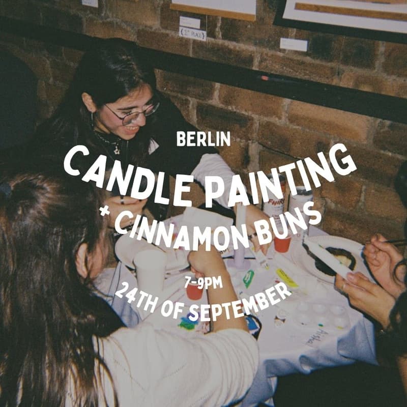 Cover Image for Candle Painting and Cinnamon Buns