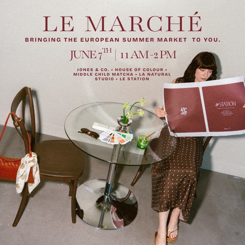 Cover Image for Le Marché: Bringing you a European-inspired Market at Le Station