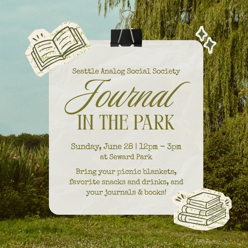 Cover Image for Journaling in Seward Park