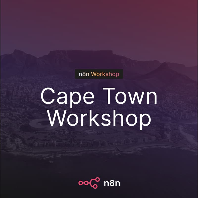 Cover Image for n8n Workshop Cape Town - Automating Academics using n8n