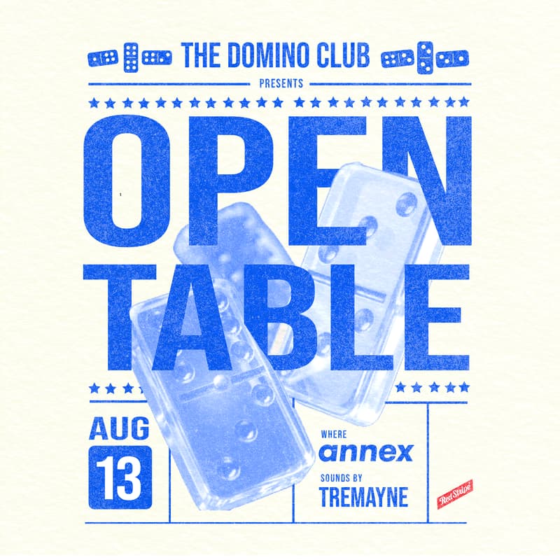 Cover Image for The Domino Club: Open Table
