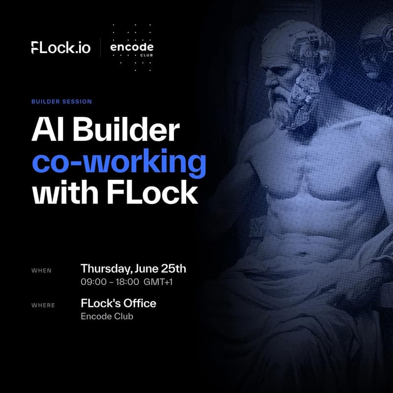 Cover Image for AI Builders Co-working with FLock