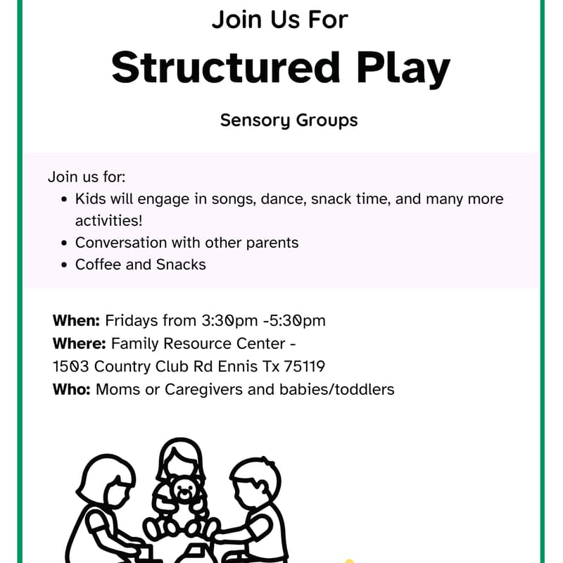 Cover Image for Structured Play Sensory Groups