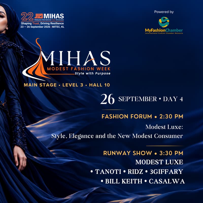 Cover Image for MIHAS Modest Fashion Week 2026 | Day 4