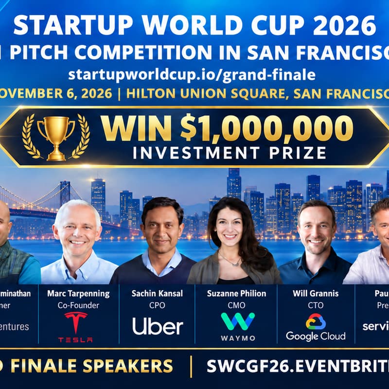 Cover Image for Startup World Cup 2026 Grand Finale