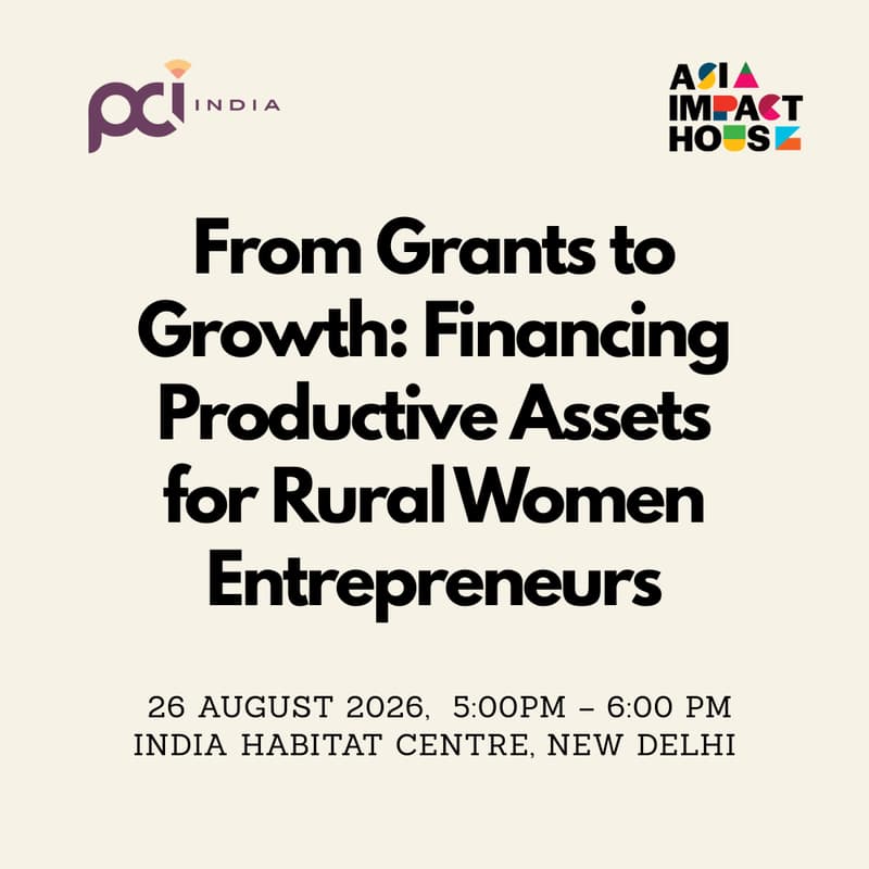 Cover Image for From Grants to Growth: Financing Productive Assets for Rural Women Entrepreneurs