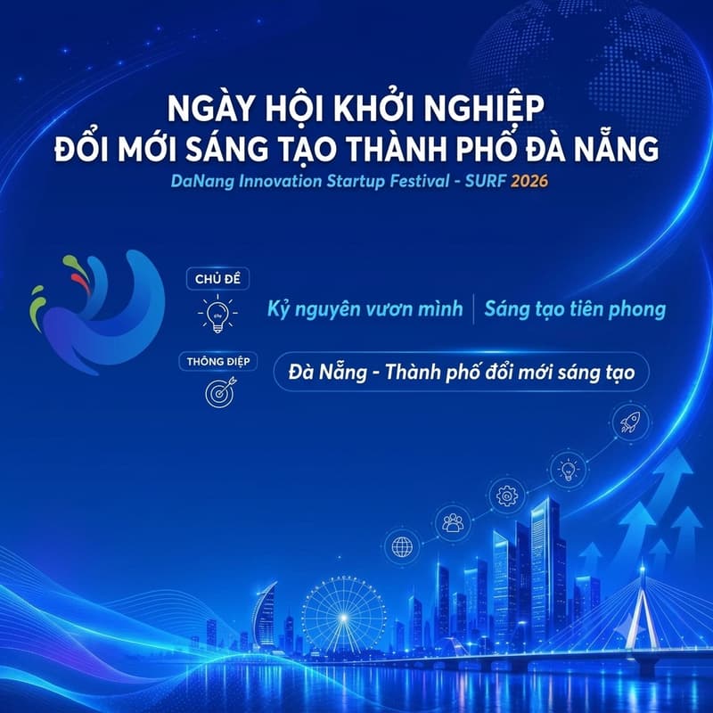 Cover Image for HỘI THẢO - SURF Startup: Da Nang Young Builders 2026
