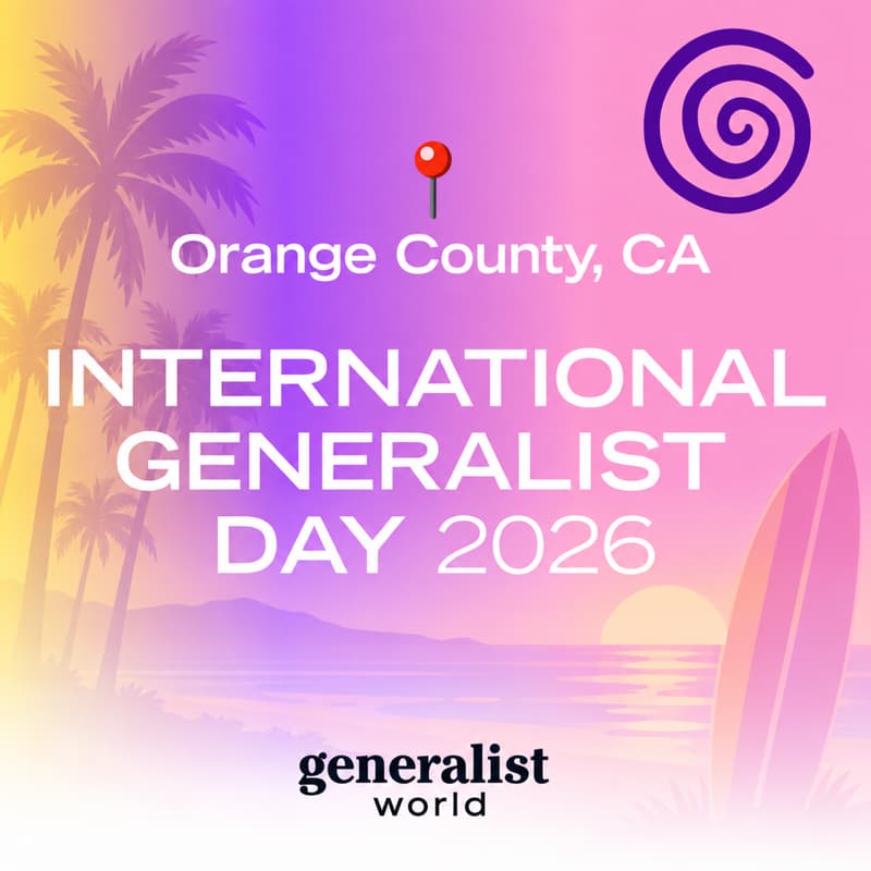 Cover Image for International Generalist Day - Orange County, CA 🇺🇸