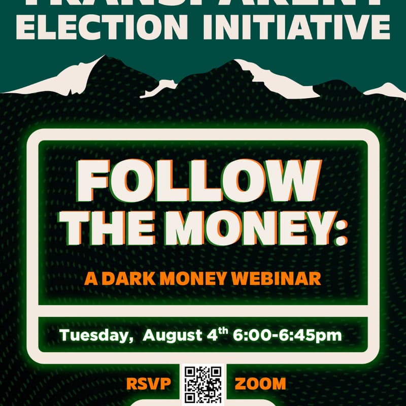 Cover Image for Follow the Money - A Dark Money Webinar by TEI