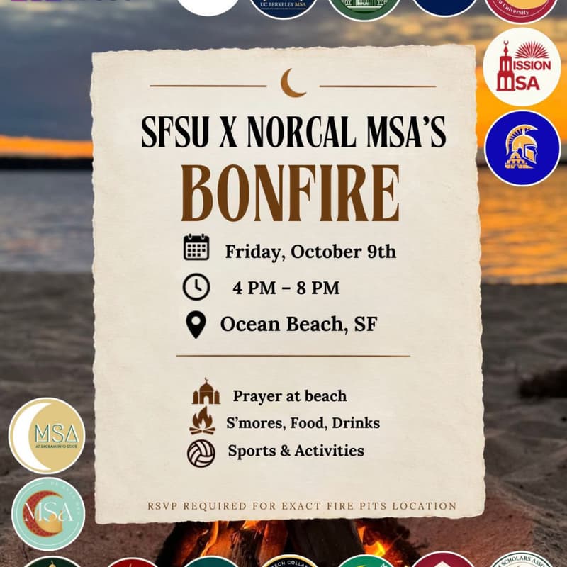Cover Image for NORCAL MSAs Bonfire🔥🌅