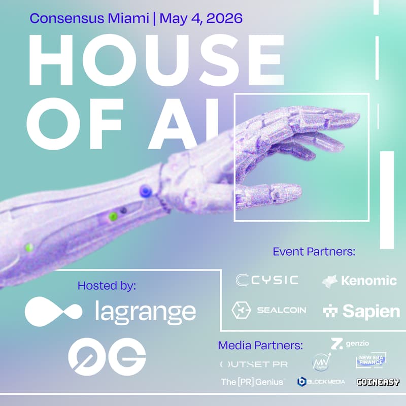 Cover Image for House of AI (by Lagrange & 0G) | Consensus Miami