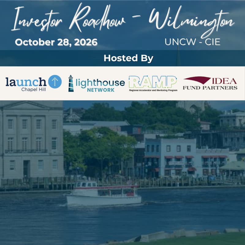 Cover Image for Investor Roadshow — Wilmington, NC