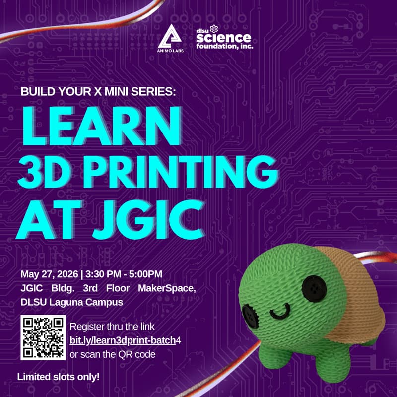 Cover Image for BYX Mini Series: Learn 3D Printing at JGIC