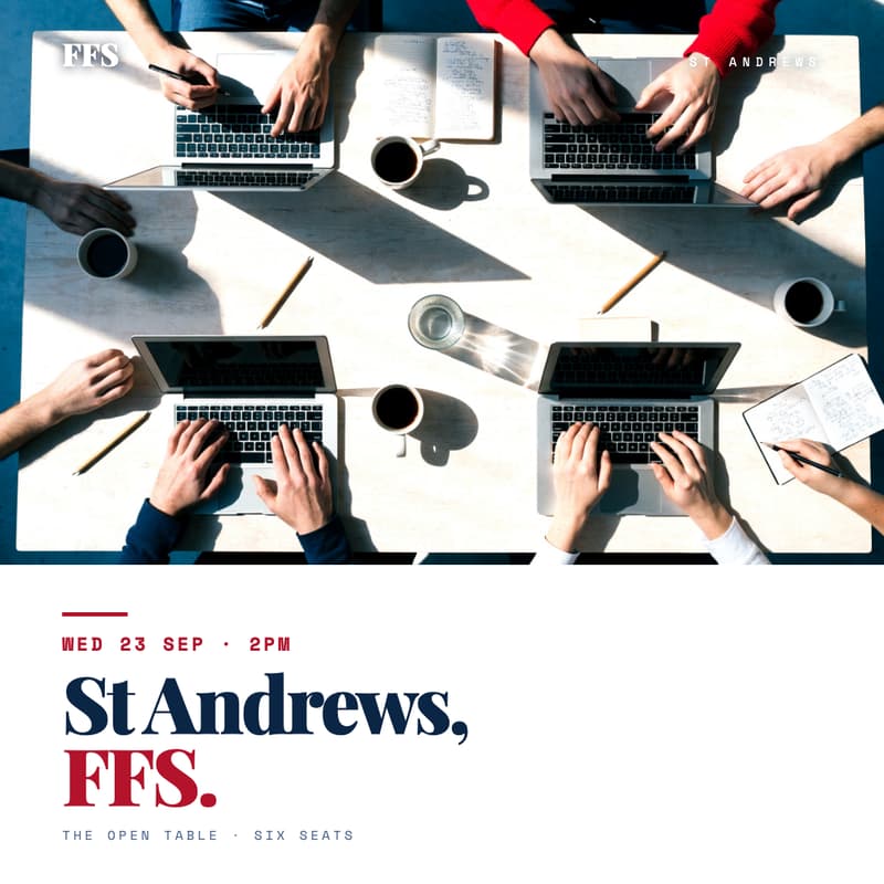 Cover Image for The Open Table, St Andrews