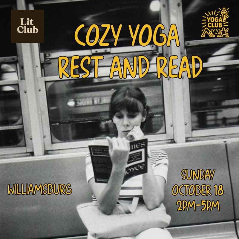 Cover Image for Cozy Yoga Rest and Read🫖 (Williamsburg)
