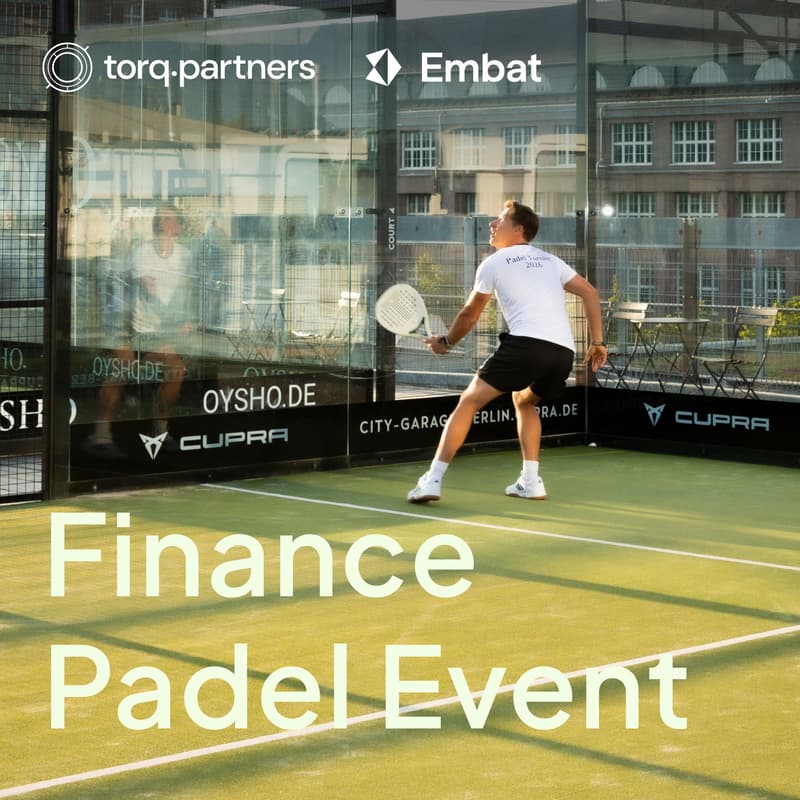 Cover Image for Finance Padel Networking Event mit Embat & torq.partners