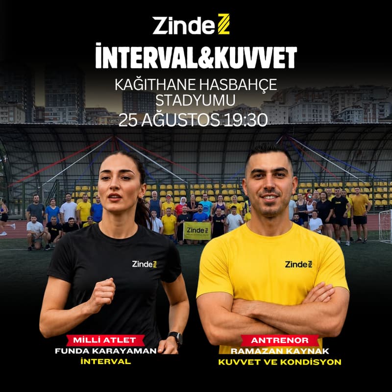 Cover Image for Zinde İnterval&Kuvvet Antrenmanı
