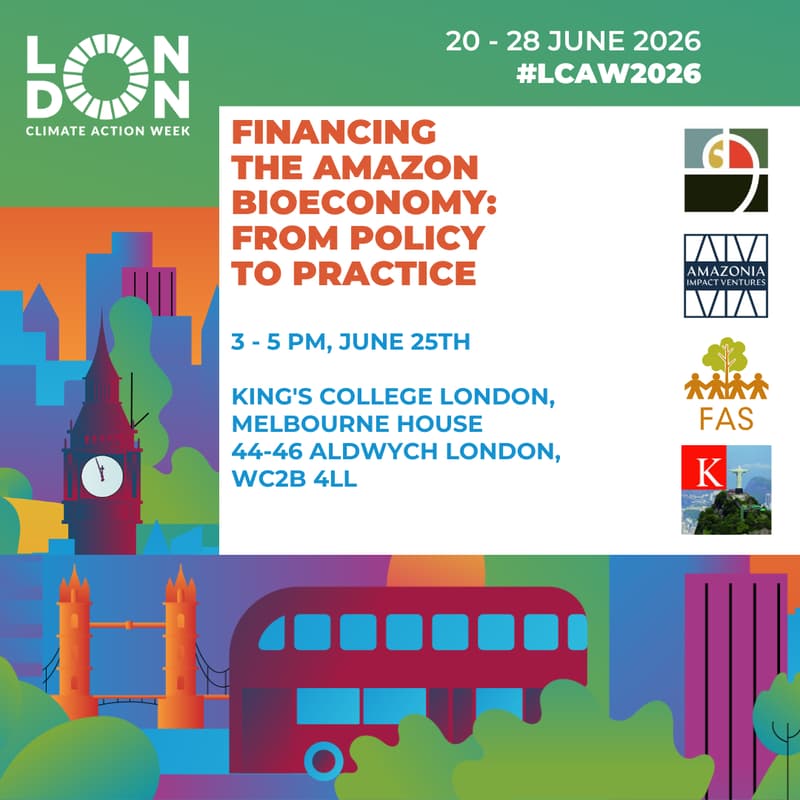 Cover Image for Financing the Amazon Bioeconomy: From Policy to Practice