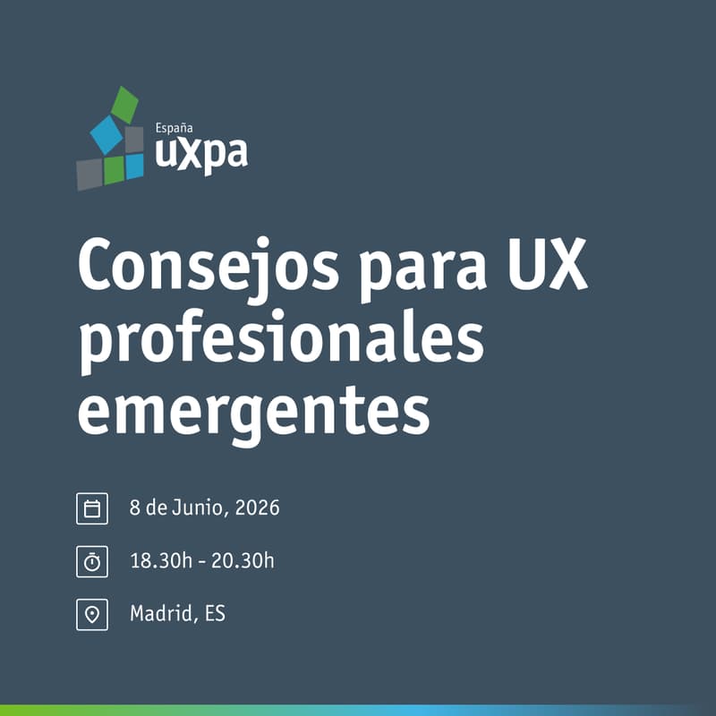 Cover Image for UXPA España: Evento de Junio