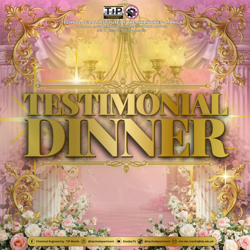 Cover Image for Testimonial Dinner 2026