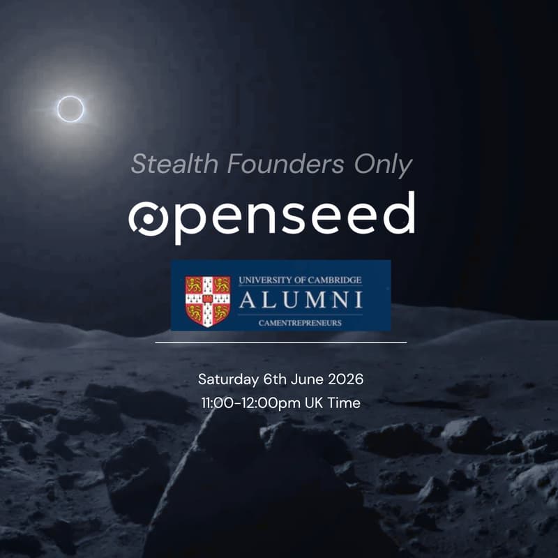 Cover Image for Stealth Founders Only (CAMEntrepreneurs)