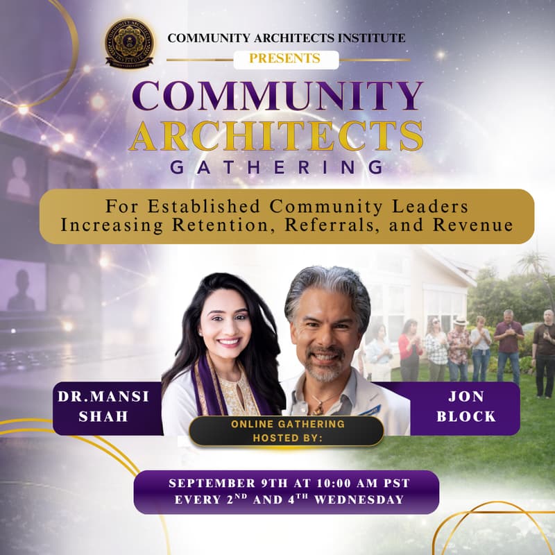 Cover Image for COMMUNITY ARCHITECTS GATHERING