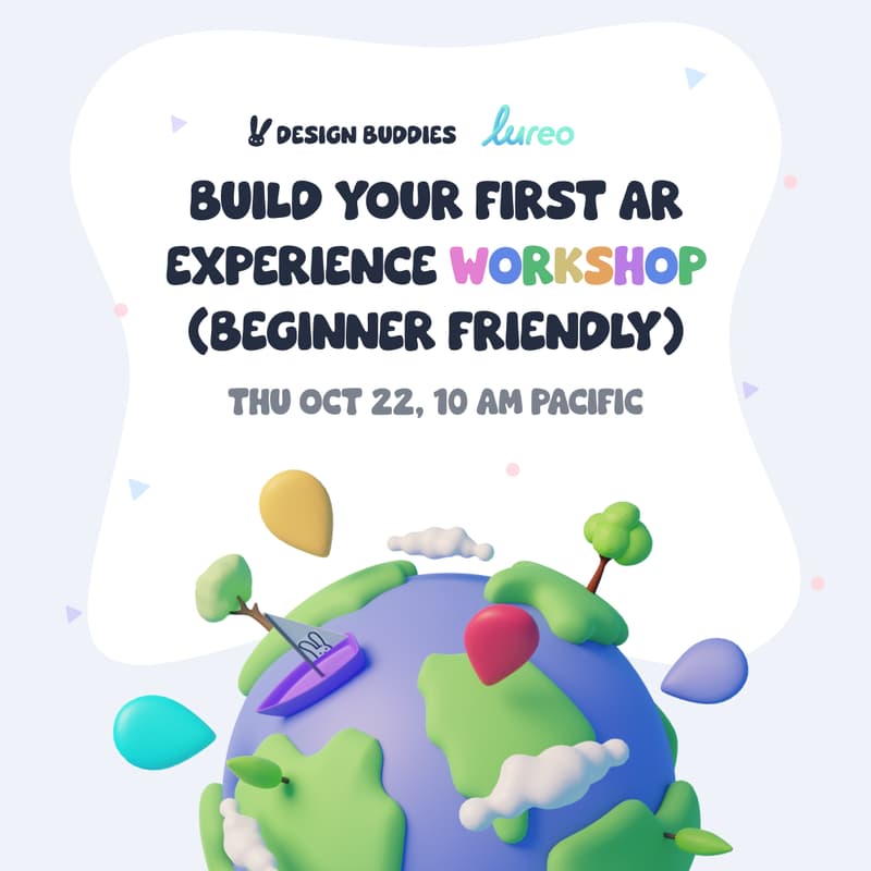 Cover Image for Build your first AR experience online workshop (beginner friendly)