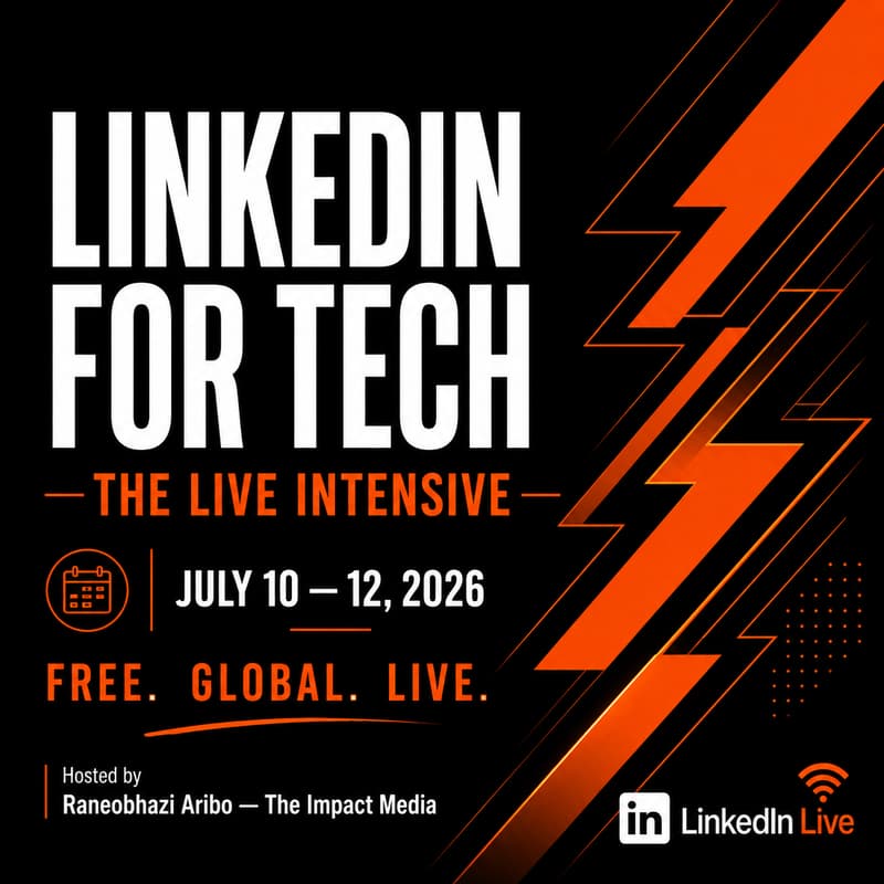 LinkedIn for Tech: The Live Intensive · Luma