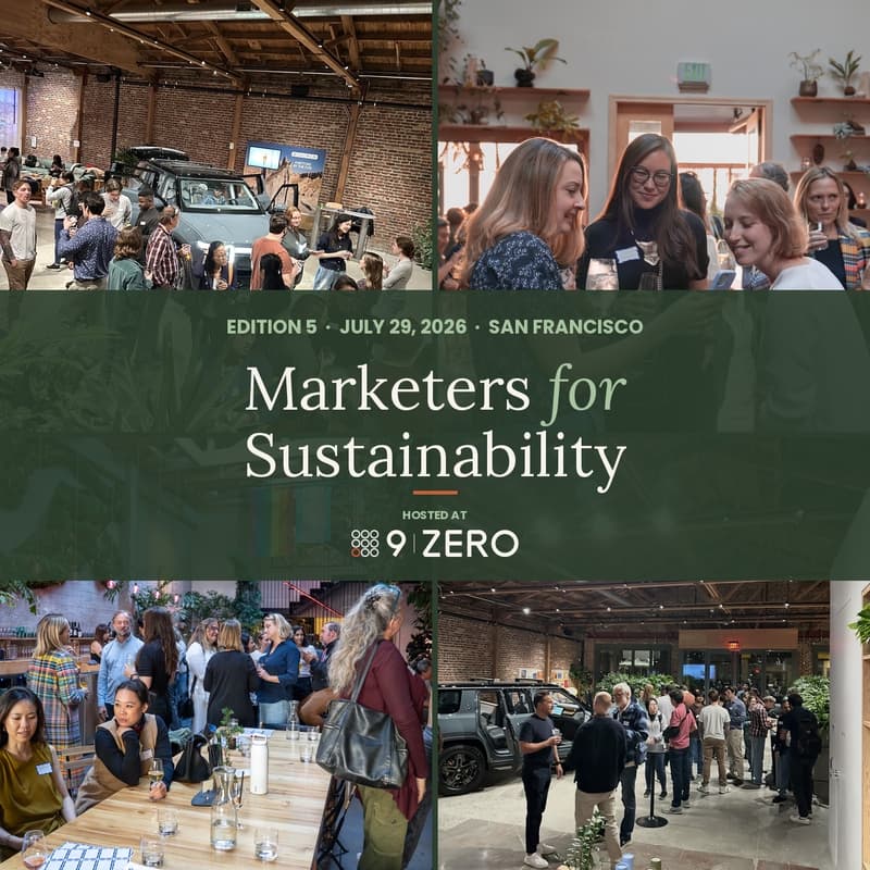 Cover Image for Marketers for Sustainability | Edition 5