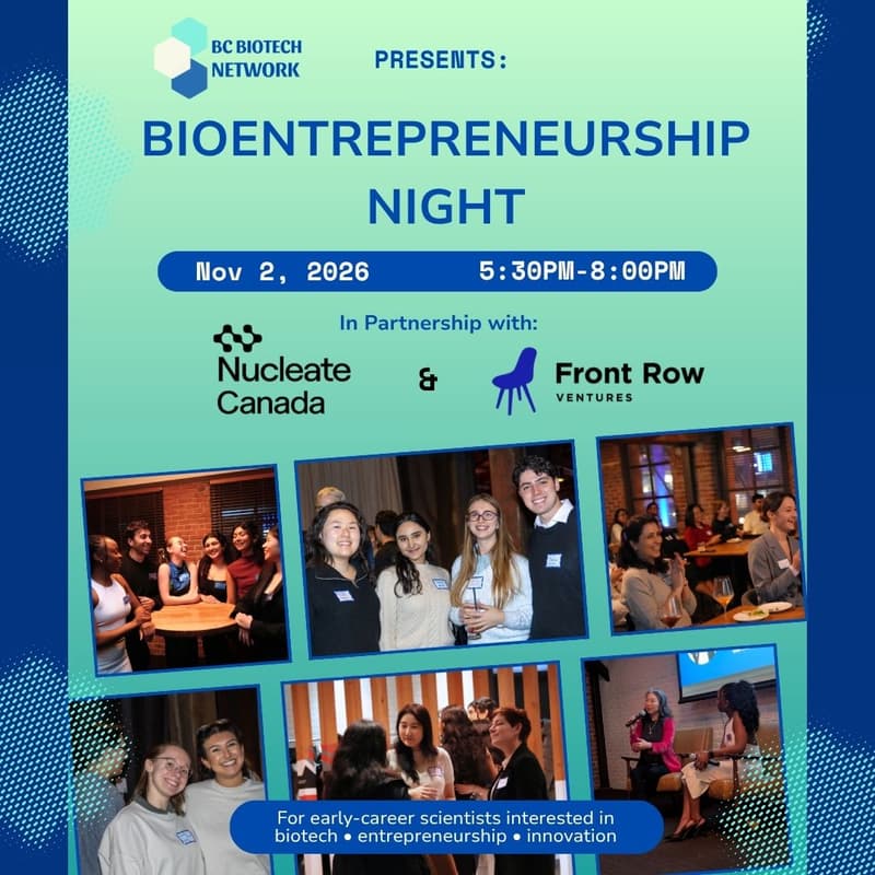 Cover Image for Bioentrepreneurship Night