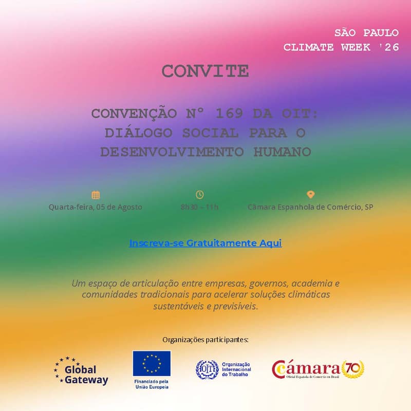 Cover Image for Convenção nº 169 da OIT: diálogo social para o desenvolvimento humano