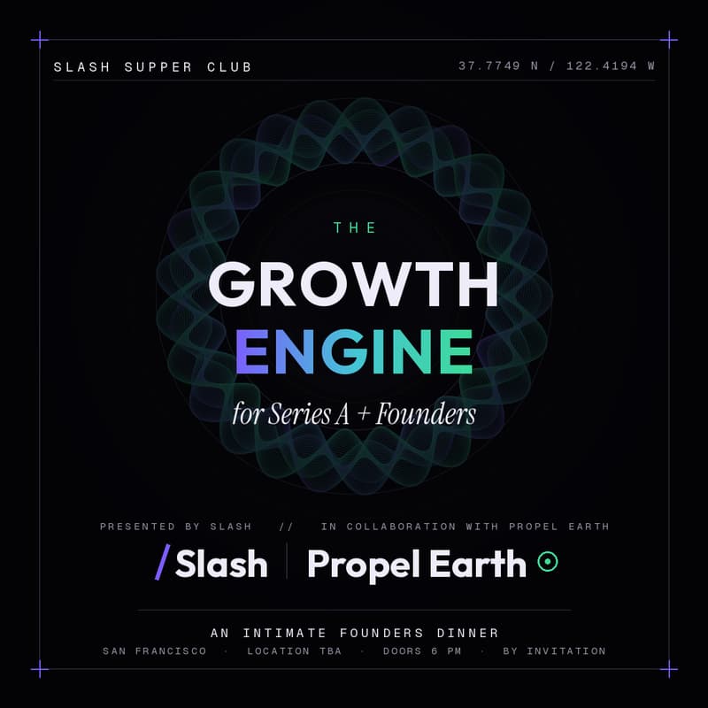 Cover Image for Slash Supper Club | Growth Engine for Series A + Founders