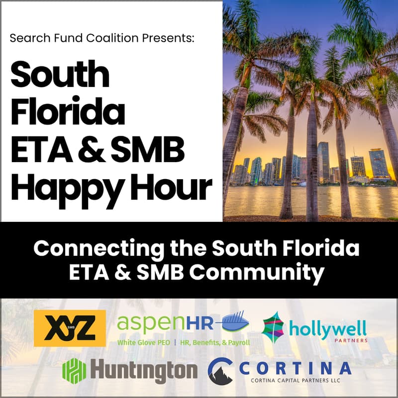 Cover Image for South Florida ETA & SMB Happy Hour