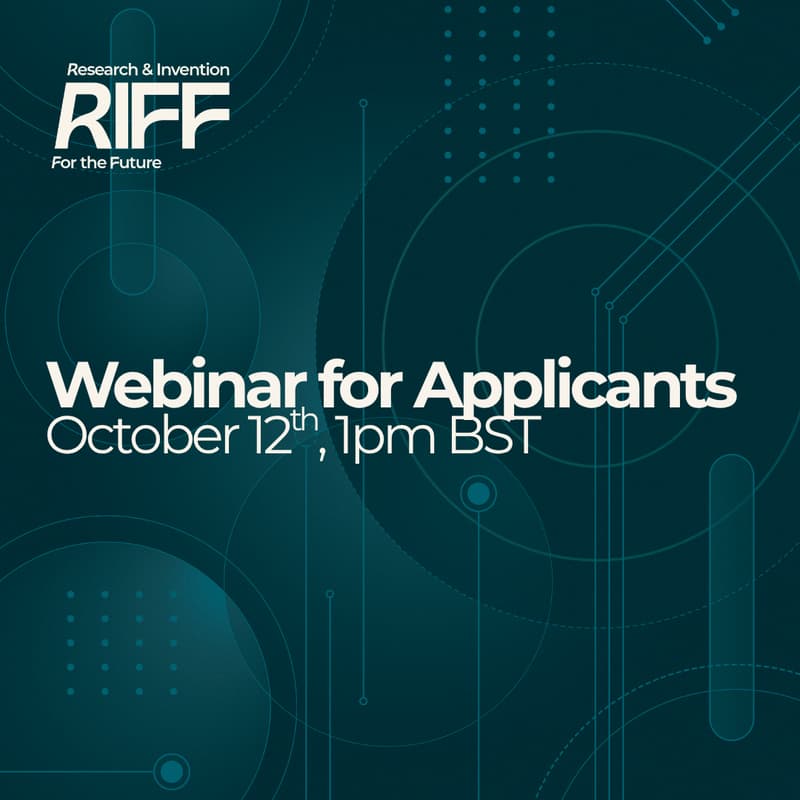 Cover Image for RIFF Webinar for Potential Applicants