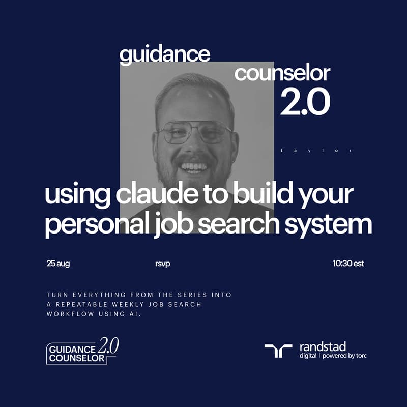 Cover Image for Guidance Counselor 2.0: Using Claude to Build Your Personal Job Search System