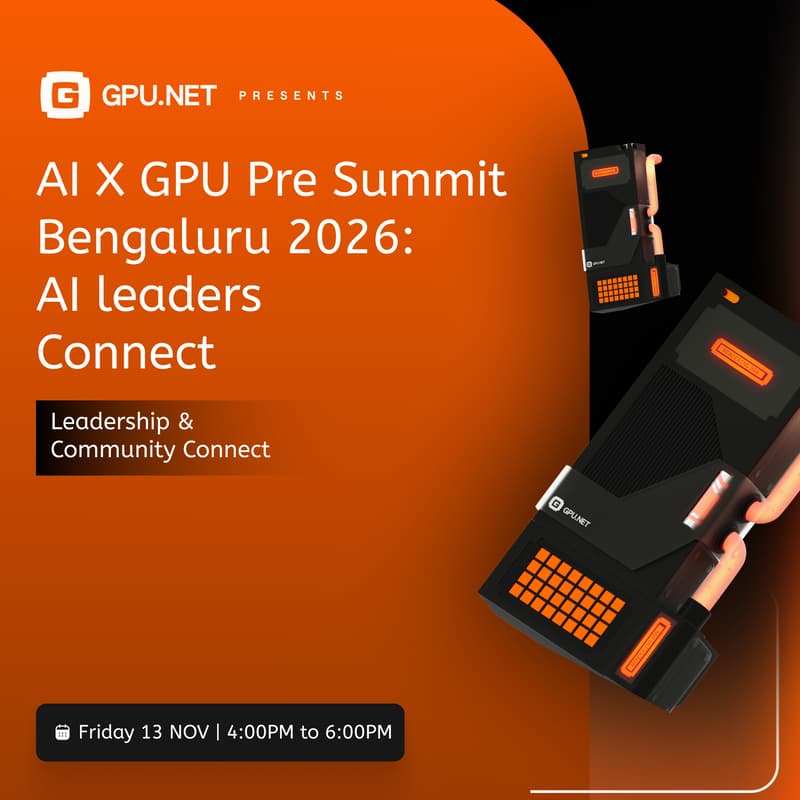 Cover Image for AI X GPU Pre Summit : AI leaders Connect