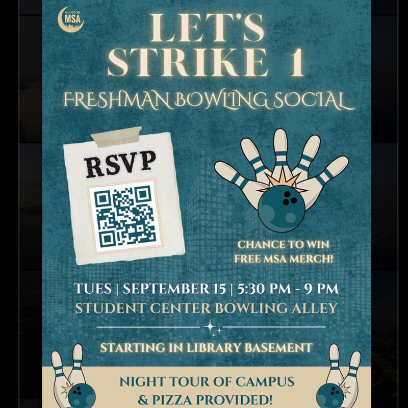 Cover Image for Let’s Strike 1: Freshmen Bowling Social