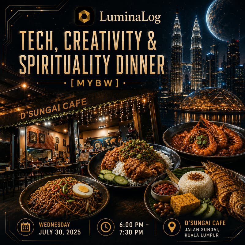 Cover Image for Tech, Creativity and Spirituality Dinner [MYBW]
