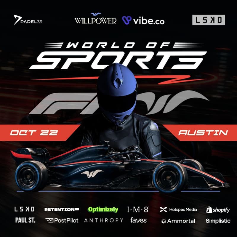 Cover Image for Willpower World of Sports @ Formula 1 Austin