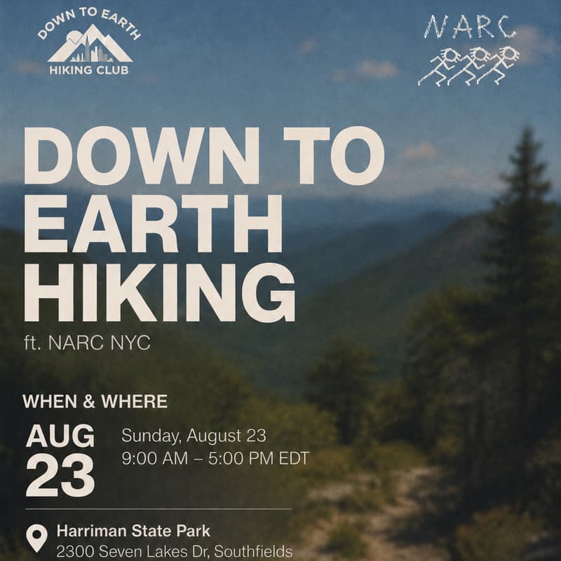 Cover Image for Down to Earth x NARC Community Hike