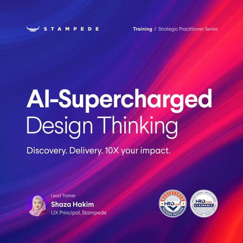 Cover Image for [Cohort VI] Training: AI-Supercharged Design Thinking by Shaza Hakim
