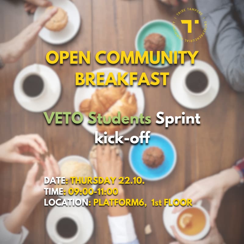 Cover Image for Community Breakfast: Meet VETO Students